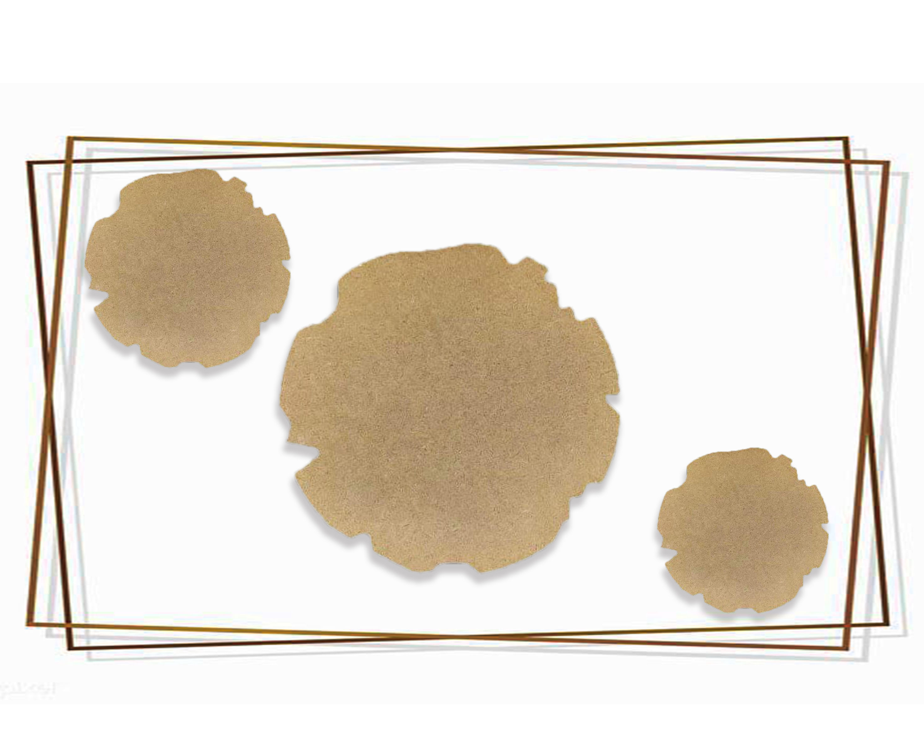 بیس خام MDF تخته دفرمه