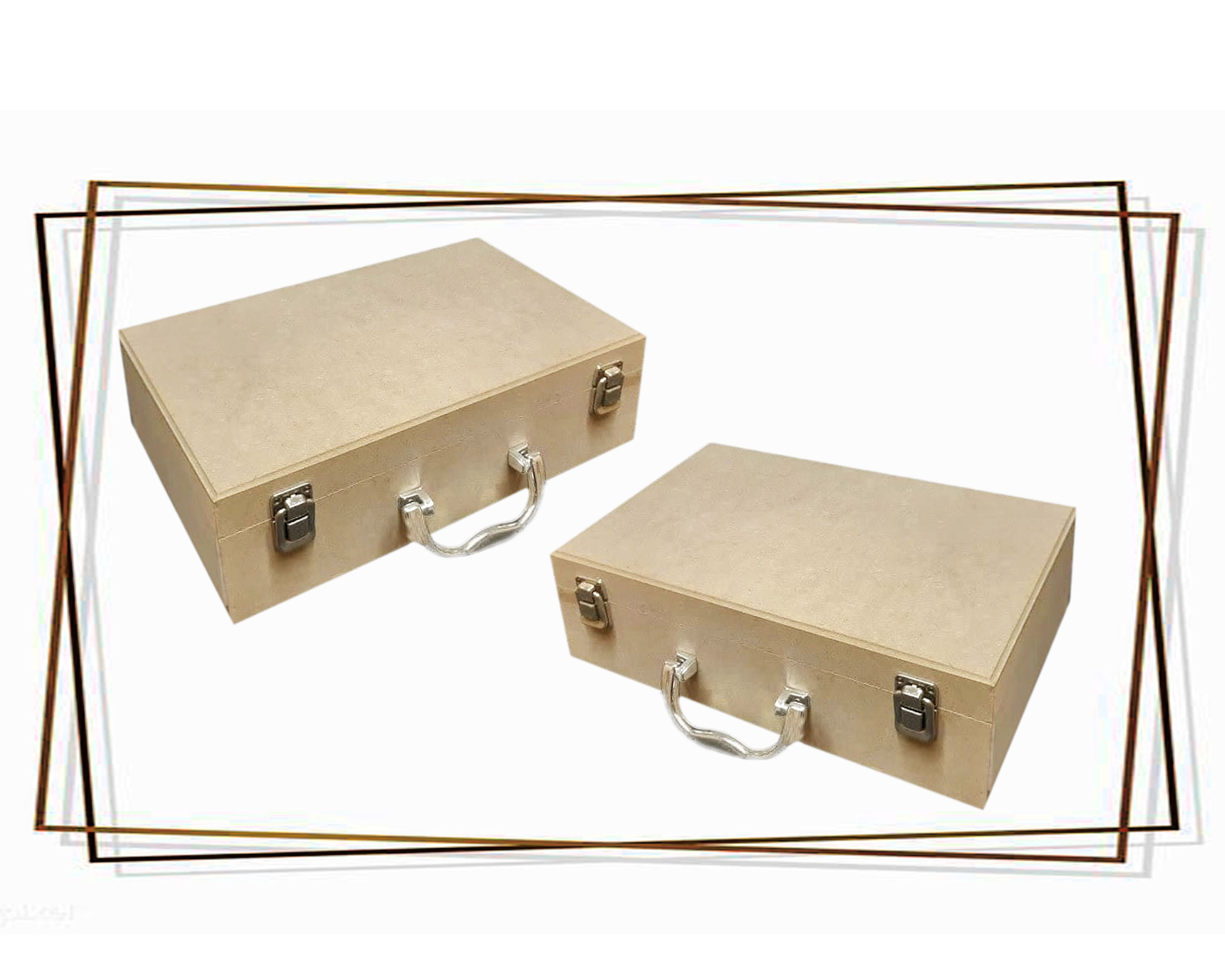 بیس خامMDFچمدان35*20*10