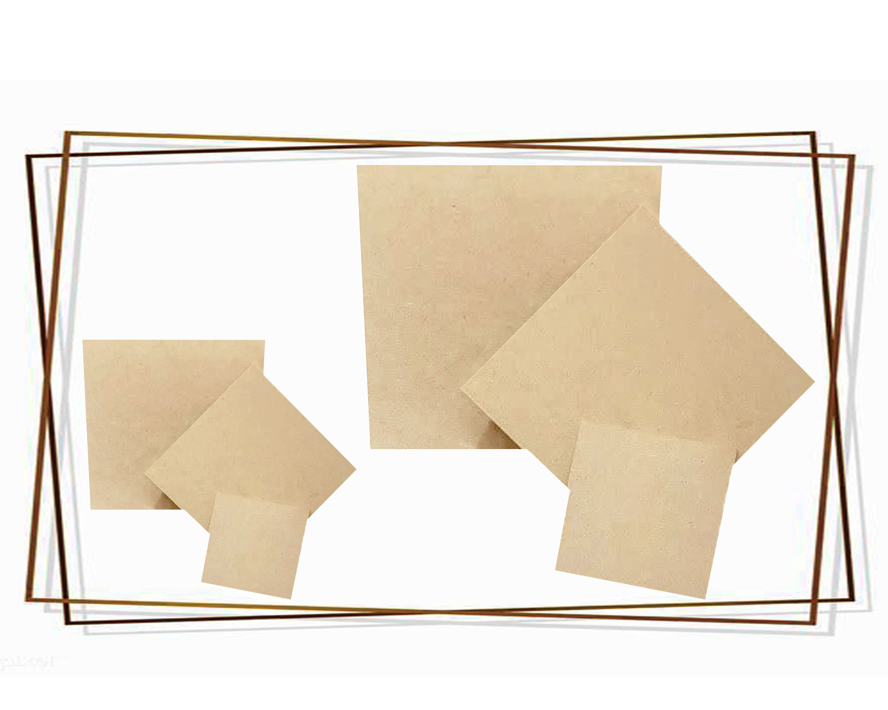 بیس خام MDFمربع