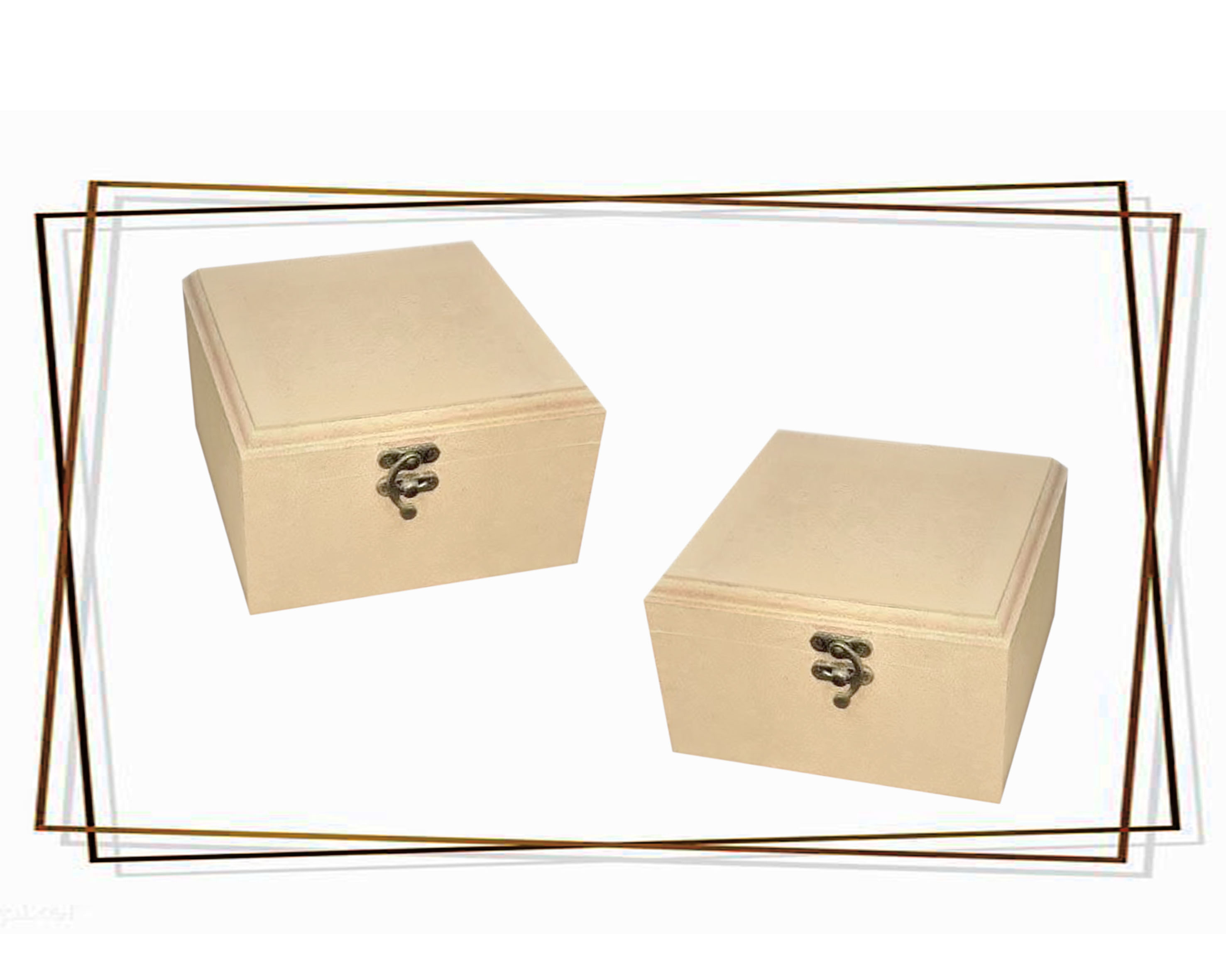 بیس خامMDFجعبه20*20*10