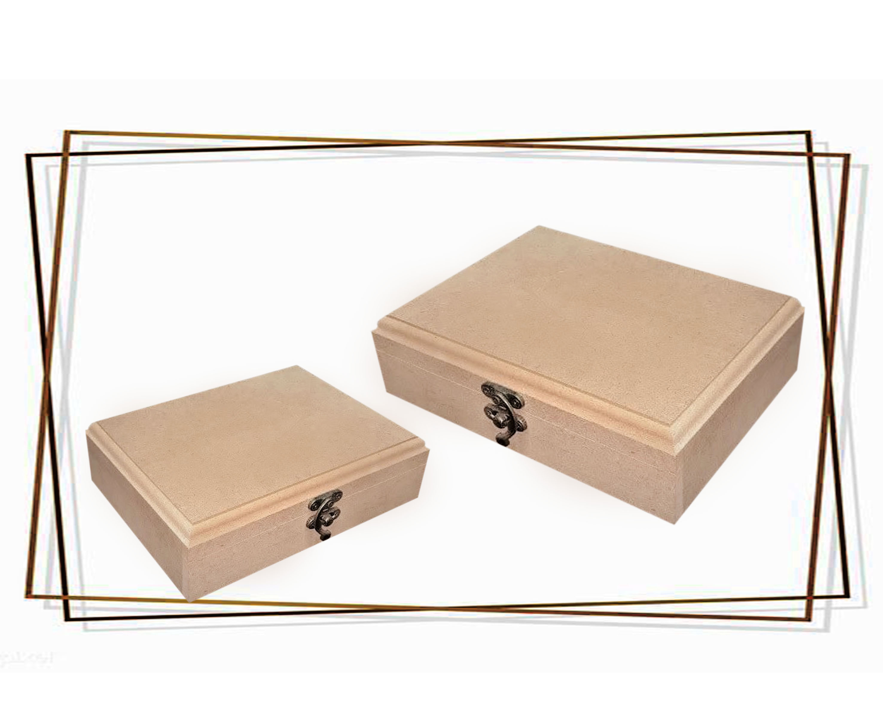 بیس خامMDFجعبه15*10*6