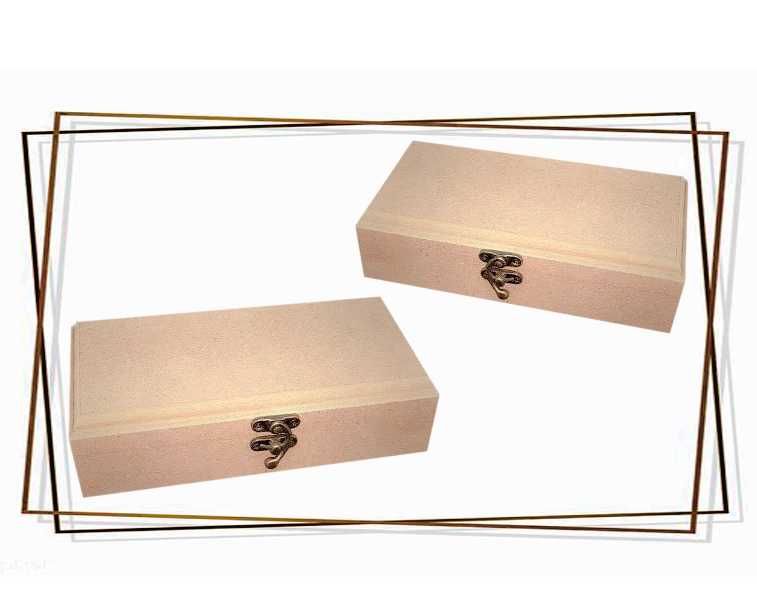 بیس خامMDFجعبه20*12*6