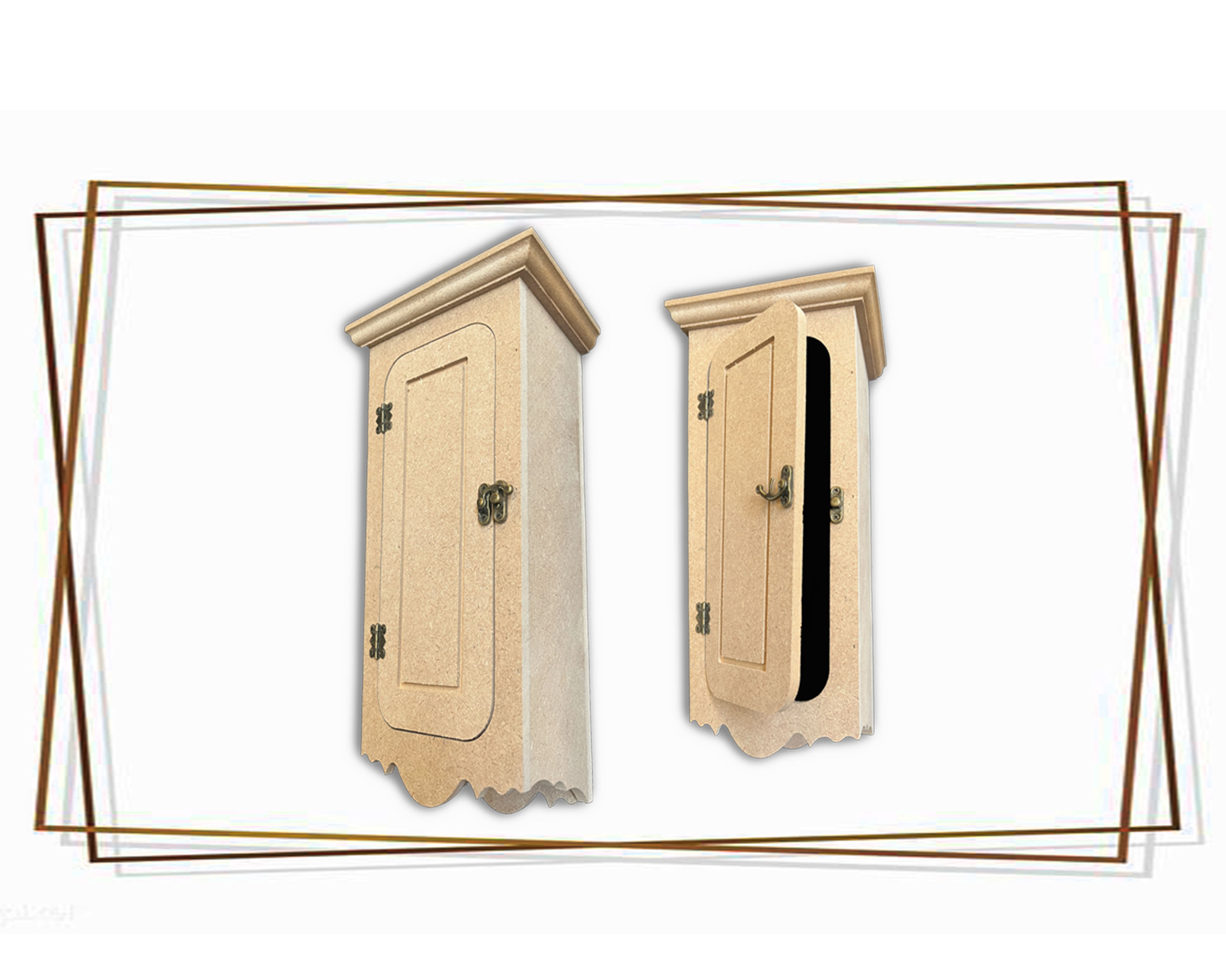 بیس خام MDF کاور گاز ساده