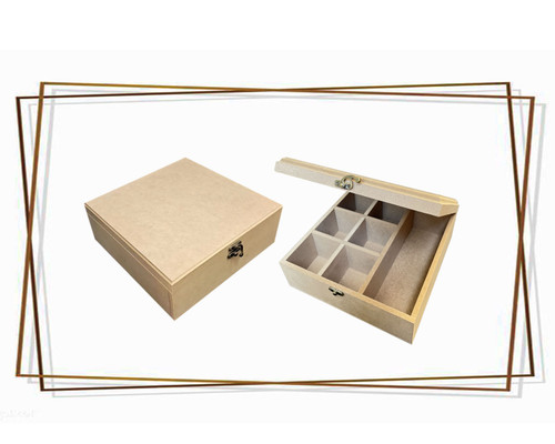 بیس خام MDF جعبه 7-10*25*25