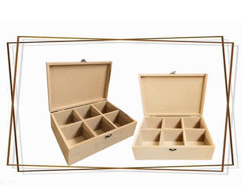 بیس خام MDF جعبه 6-10*20*30