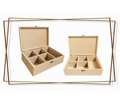 بیس خام MDF جعبه 5-10*20*30